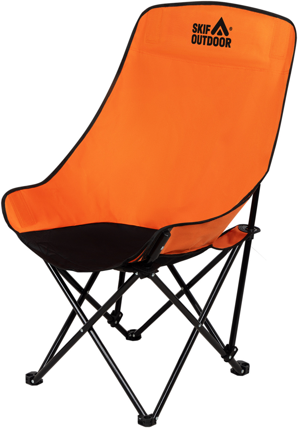 Стілець розкладаний Skif Outdoor Cushy Orange/black